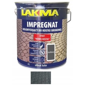    Lakma A2100684 impregnazione per pietre da pavimentazione, grafite, 4 l