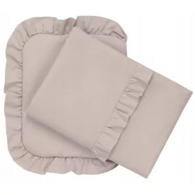  LETTO CON IMBOTTITURA PER GONDOLA CON VOLANT