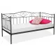  Letto singolo Signal in metallo BEDS 90x200 nero