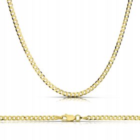  CATENA DA UOMO IN ORO, INCISIONE IN ARGENTO 925