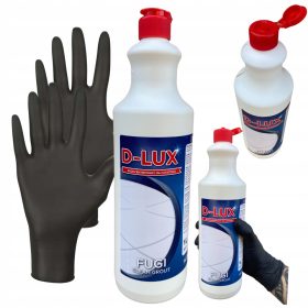   D-Lux liquido detergente per fughe 1 l + Guanti 2 pz Nero 1 PAIA