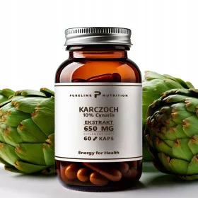   Integratore di Estratto di Carciofo 650mg con 10% di Cinarina