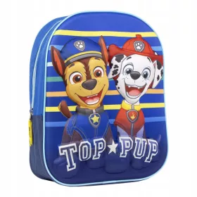    Zaino asilo monoscomparto Paw Patrol Cerda per bambine, Shades of blue