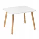  Tavolo per bambini Rettangolo Bianco 50x60