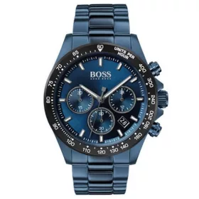    Orologio da uomo Hugo Boss Hero 1513758 Bracciale blu navy + SCATOLA