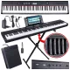  TASTIERA DI PIANOFORTE DIGITALE COMPLETA PER L'APPRENDIMENTO