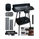  BASS ELECTRIC GARDEN GRILL IN PIEDI 2800W 2in1