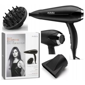    Asciugacapelli Babyliss Turbo Smooth + Diffusore Babyliss BABD11E per Asciugacapelli