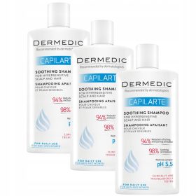   Shampoo DERMEDIC CAPILARTE Lenitivo per Capelli e Cute Ipersensibile - 300 ml
