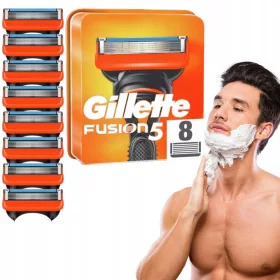    Gillette Lame di ricambio per rasoi da uomo Gillette, 8 pezzi