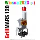  MARS 120 Grill Rocket Stufa da giardino