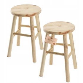  Sgabello Kadax pino 46 cm