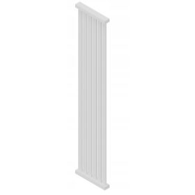    Termoarredo a pannello verticale da ambiente Bianco 120x32 Korfu