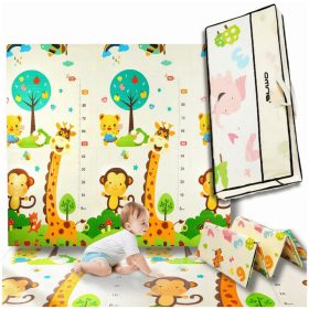    TAPPETO IN SCHIUMA XPE, PIEGHEVOLE, EDUCATIVO, GRANDE, 200x180