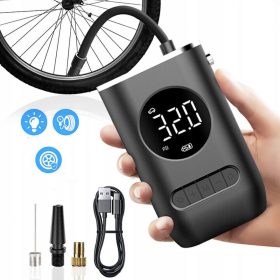    Compressore d'aria portatile con pompa elettrica da 150 PSI Nero