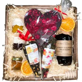  CESTINO REGALO Set regalo Tè al cioccolato