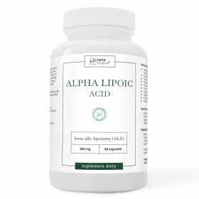   Acido Alfa-Lipoico 600 mg - 60 Capsule Vegetali per il Supporto nel Controllo della Glicemia