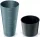  Vaso da fiori Prosperplast 25 cm x 25 x 48 cm diametro 25 cm plastica tonalità del blu