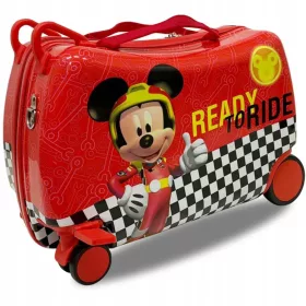    Valigia per bambini Mickey Mouse Eplusm 25 l Multicolor + Scatola con patta, scatola 60 cm x 40 cm x 40 cm 650 g/m² 1 pz.
