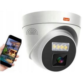  TELECAMERA DA ESTERNO MONITORAGGIO PoE WiFi 5Mpx HD TUYA