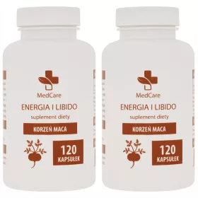   Capsule di Maca Bio 240x750 mg - Migliora Energia e Vitalità
