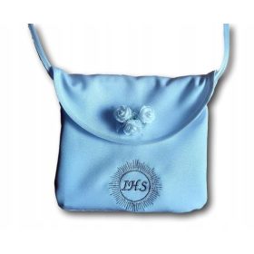    Borsa Comunione pochette ricamo roselline PER ROSE COMUNIONE