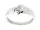  ANELLO IN ORO BIANCO 585 con DIAMANTE 0,08 ct