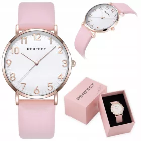    OROLOGIO DA DONNA BELLA PERFETTO + SCATOLA + numeri INCISI sul classico cinturino in pelle