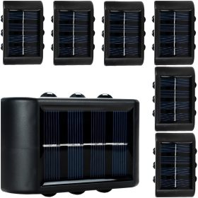    Lampada da parete da giardino Decorya, grigio scuro, nero, grafite, sorgente LED integrata da 1 W