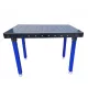 Tavolo di saldatura per montaggio 1200x800x8, griglia 50x50