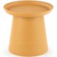  Tavolo Halmar Alexis, rotondo, 50 x 50 x 46 cm, tonalità del giallo
