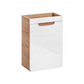    Mobile lavabo Comad Aruba 826 40x22x60 cm rovere artigianale bianco/oro