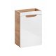  Mobile lavabo Comad Aruba 826 40x22x60 cm rovere artigianale bianco/oro