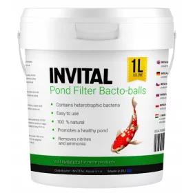  INVITAL Filtro per laghetto Bacto-balls 1l