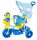  Baby Star Triciclo Babystar Blu, Verde