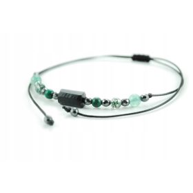    Bracciale celebrità in tormalina + segno zodiacale TORO zodiaco HTC02