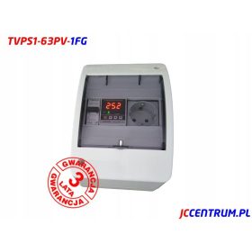   Riduzione della tensione (253 V) nella rete TVPS1-63PV (63 A)