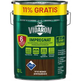 Vidaron V10 Impregnante per legno Wenge africano 10 l