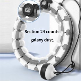  HULA HOP DIMAGRANTE CON UN PESO CON NOCI E UN CONTATORE