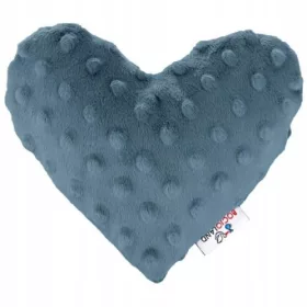 BOCIOLAND Borsa dell'acqua calda Cuore Minky Blue navy