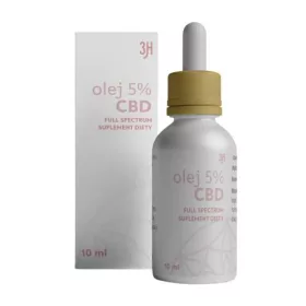  Olio di canapa CBD 5% Olio CBD 3H biologico 10 ml