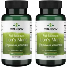   Integratore di Hericium Erinaceus Swanson - 500mg, Lunga Durata