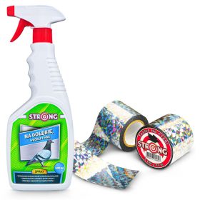   Forte repellente contro gli uccelli + Forte repellente contro gli uccelli