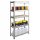  Scaffale da magazzino in metallo Humberg 180 x 90 x 40 cm max 175 kg per ripiano