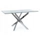 Tavolo rettangolare Signal Tables 140 x 80 x 75 cm argento