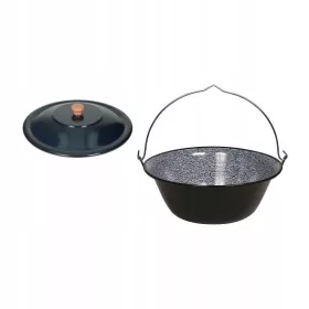  BOLLITORE SMALTATO UNGHERESE 6L + COPERCHIO