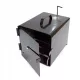  Caminetto per fumatori XXL 30x30x35 + registro