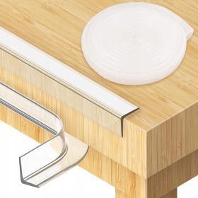    Nastro siliconico Baby-Protection proteggi angoli, trasparente, 3 mt