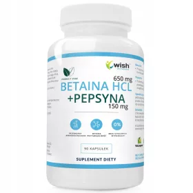   Betaina 650mg + Pepsina 150mg - Supporto Digestivo e Assimilazione Nutrienti