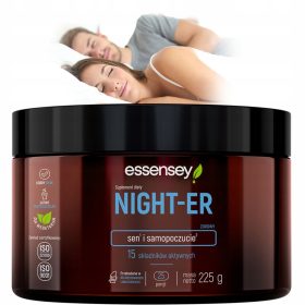   Essensey Night-Er: Integratore per il Sonno e il Benessere con 15 Ingredienti Attivi